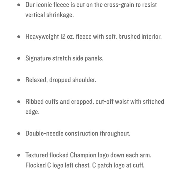 CHAMPION® Reverse Weave Cropped Sweatshirt - Picture 9 of 9